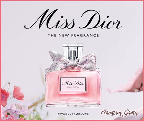 miss dior muestras gratis